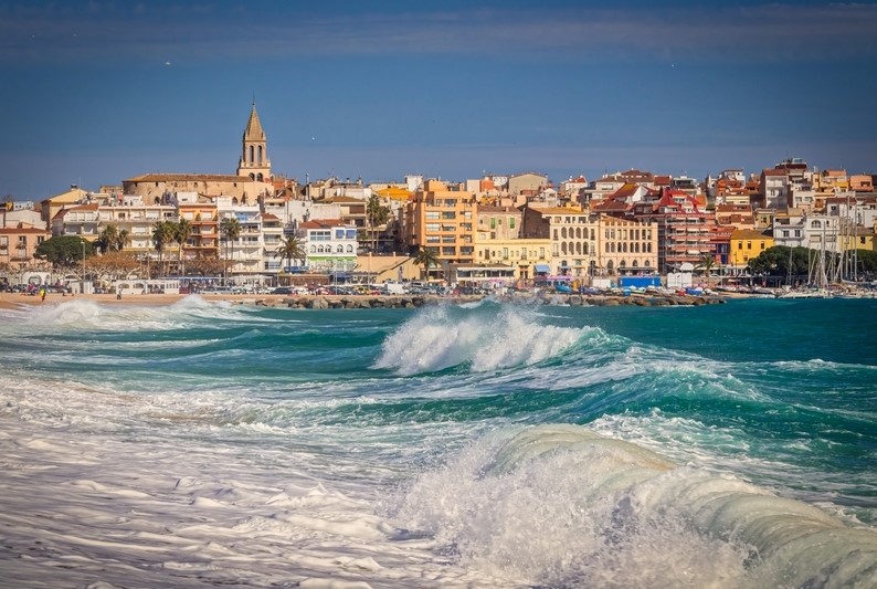 Palamos harbour, Spain