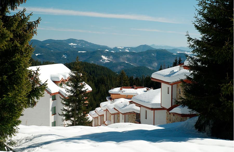 Winter in Pamporovo, Bulgaria
