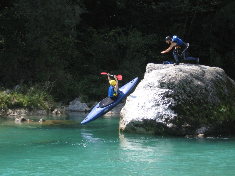 kayaking in Triglav National Park Slovenia