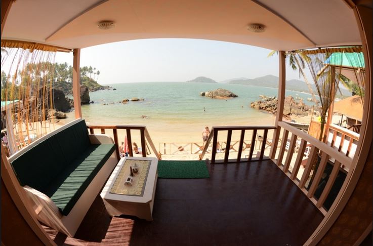Beach hut Goa