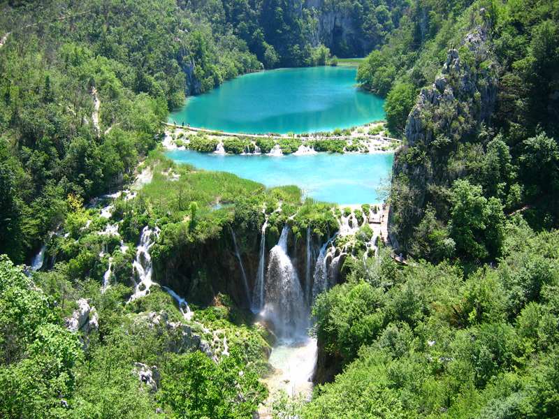 Plitvice Lake in Croatia / Plitvica Lake