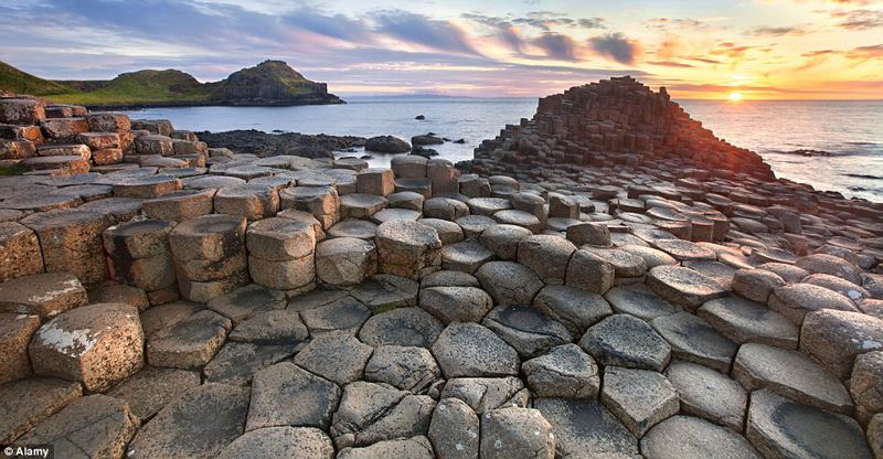 Giants Causeway in Northern Ireland.