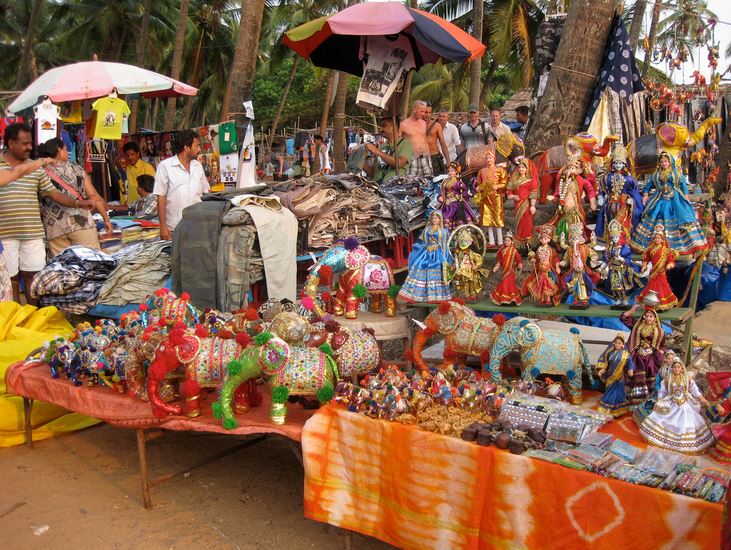 Flea market Goa