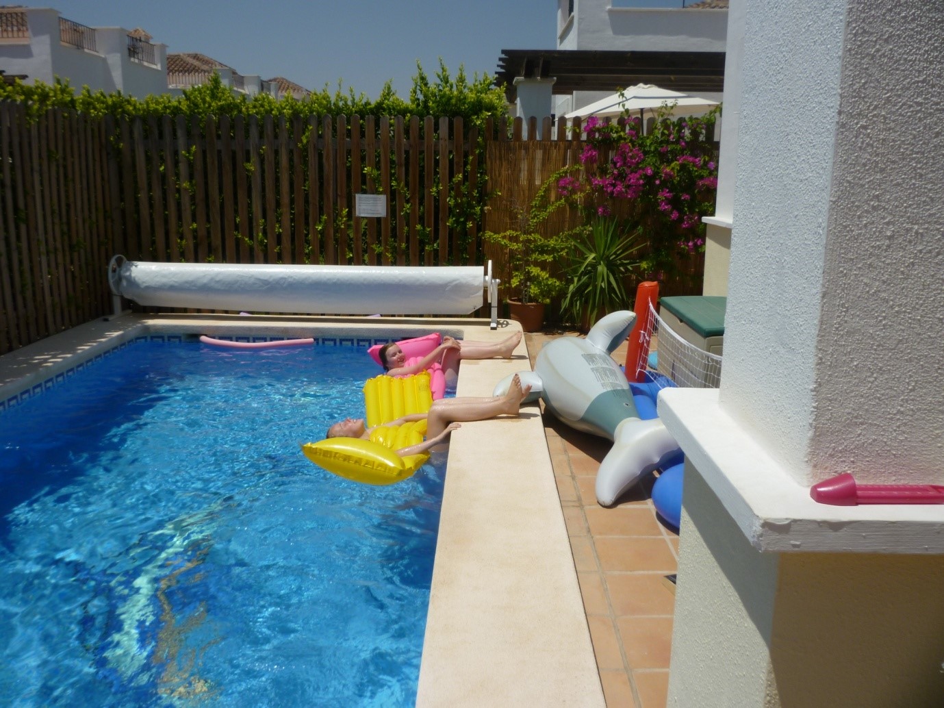 fun in the pool