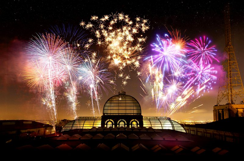 Alexandra Palace Fireworks London