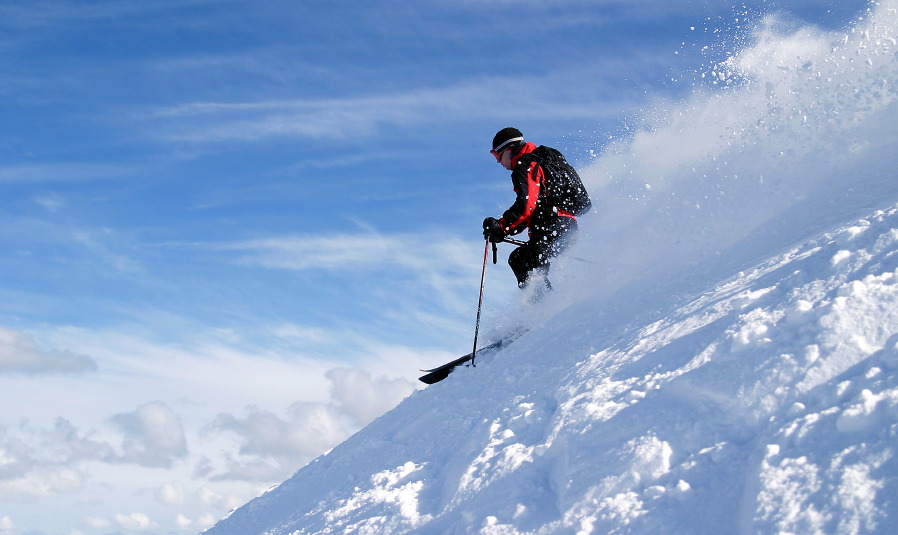 Skiing