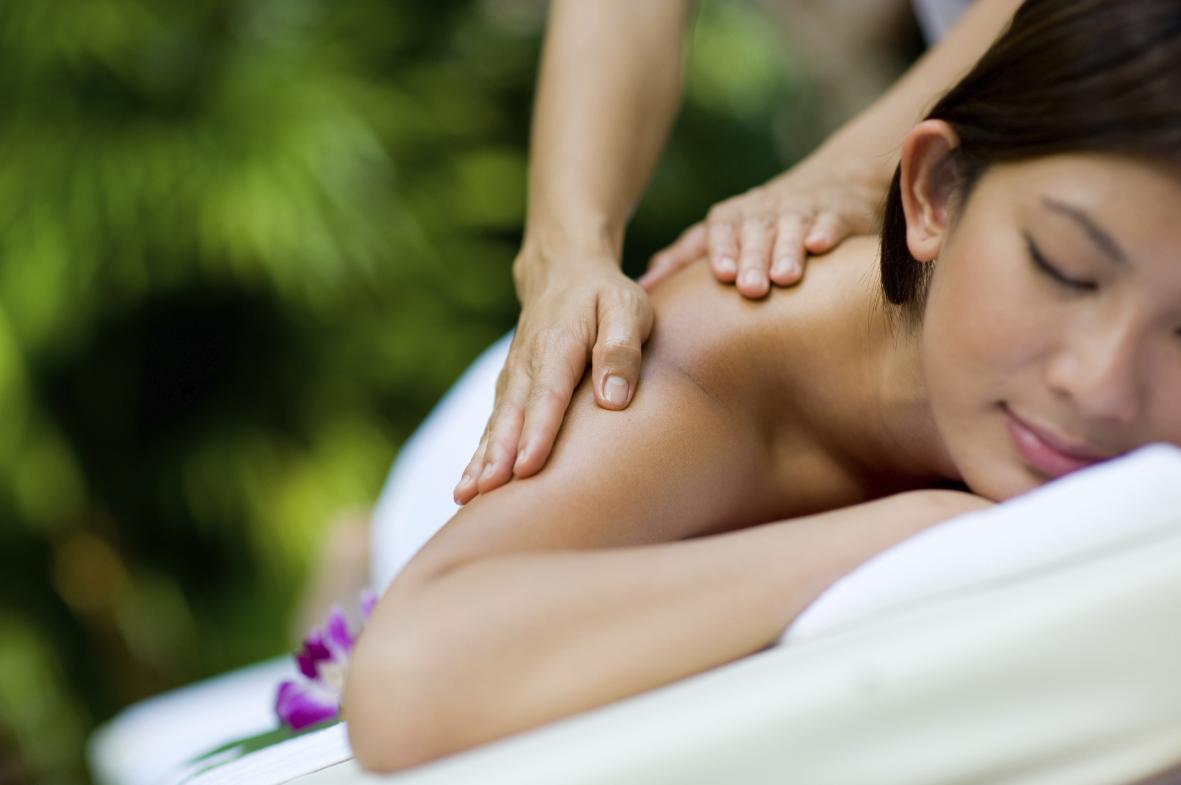 Massaging Hands
