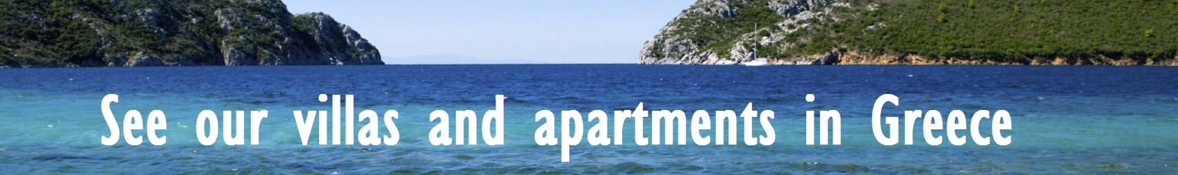 villas and apartments in Greece