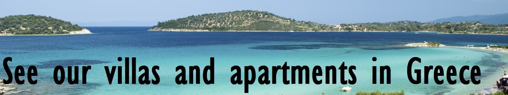 villas and apartments in Greece