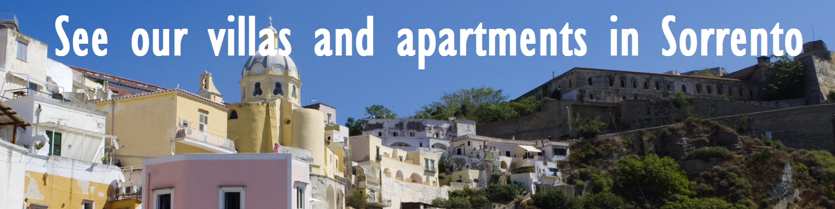 Villas and apartments in Sorrento