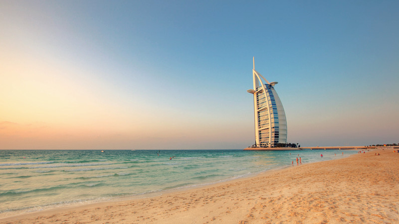 Dubai Beach Sun
