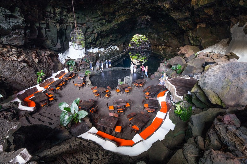 Jameos del Agua, part of a 6Km long lava tube