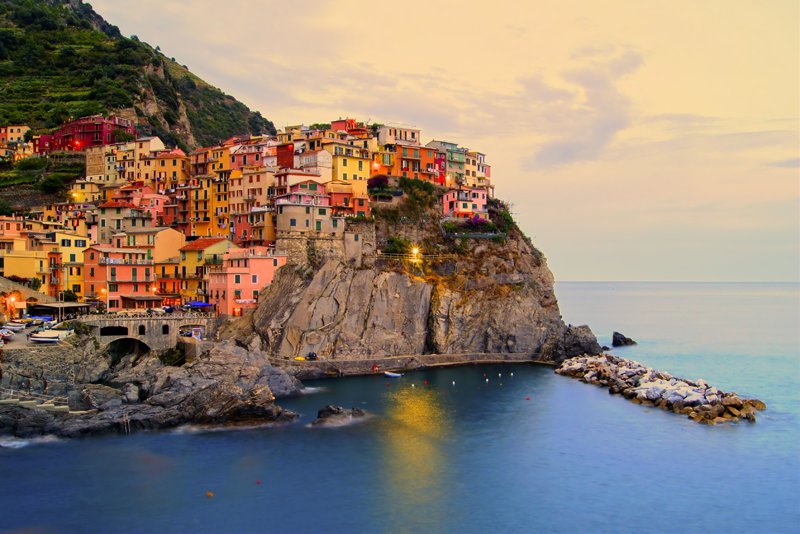 Cinque Terre in Italy.