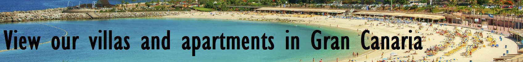 Villas and apartments in Gran Canaria