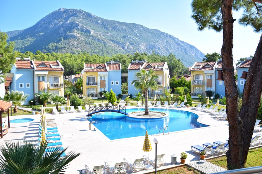 Apartment to rent in Hisarönü, Turkey with shared pool 182749