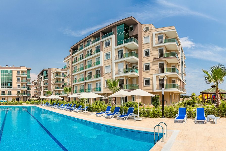 Apartment to rent in Antalya, Turkey with shared pool 186352